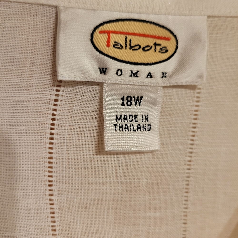 Talbot's Linen Shirt - Picture 2 of 4